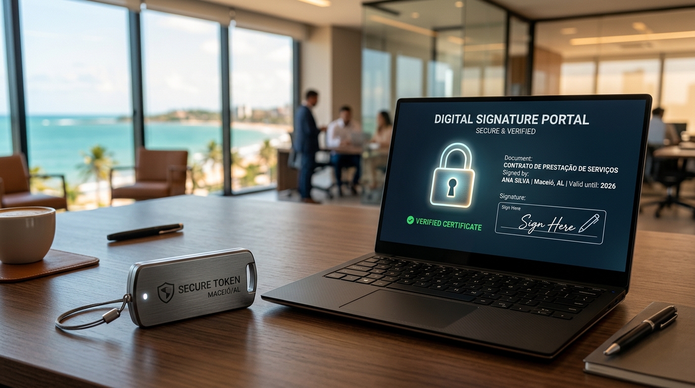 Certificado digital e assinatura eletrônica qualificada na Concentre em Maceió